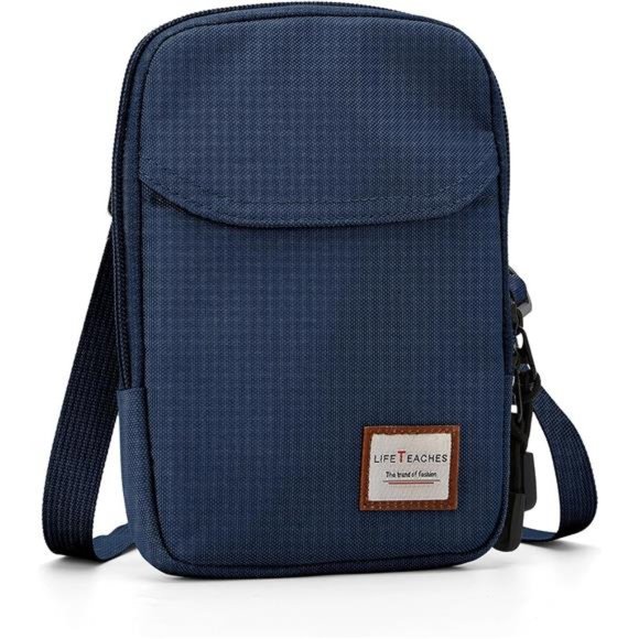 Small Crossbody Bag for Men, Mini Messenger Bag Shoulder Bag for Phone Passport - Picture 1 of 7